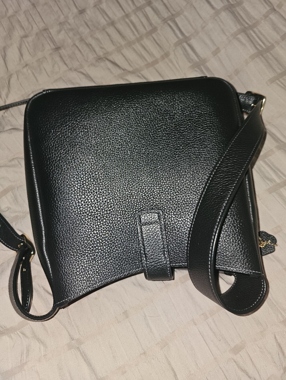 Coach Black Leather Hobo Crossbody Bag - Picture 10 of 10